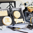 Gold Birthday Cookie Gift Set
